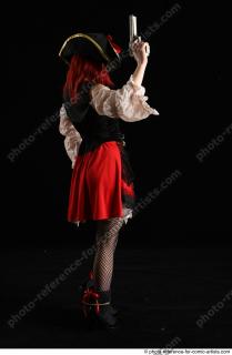 DARINA STANDING POSE WITH NEW GUN